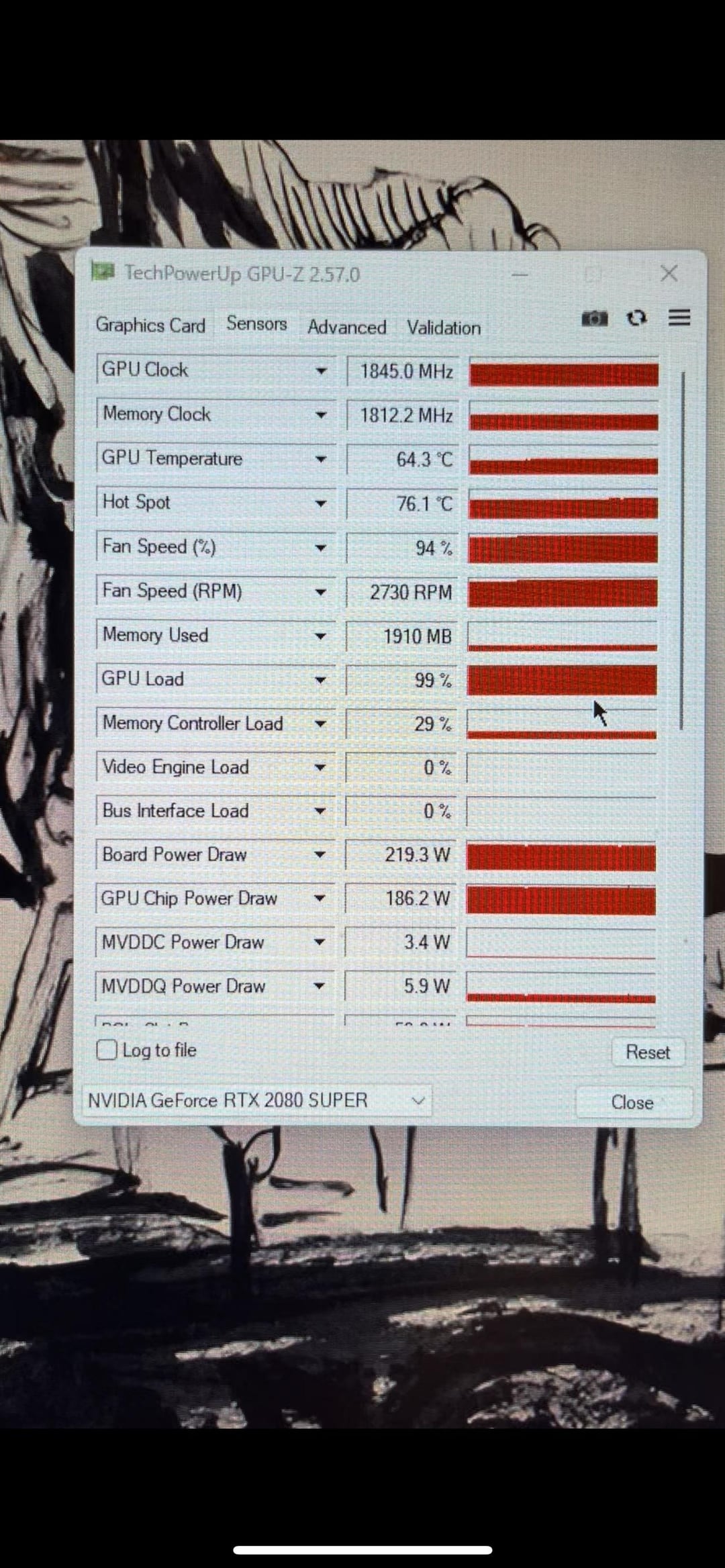 I’m experiencing black screen and max fans under load after around 10