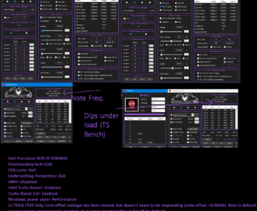 I'm trying to figure out what causes this throttling & why undervolting doesn't seem to be working. (will post more info in comments)