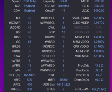 My (finally) Stable 7800X3D 103 BCLK Overclock