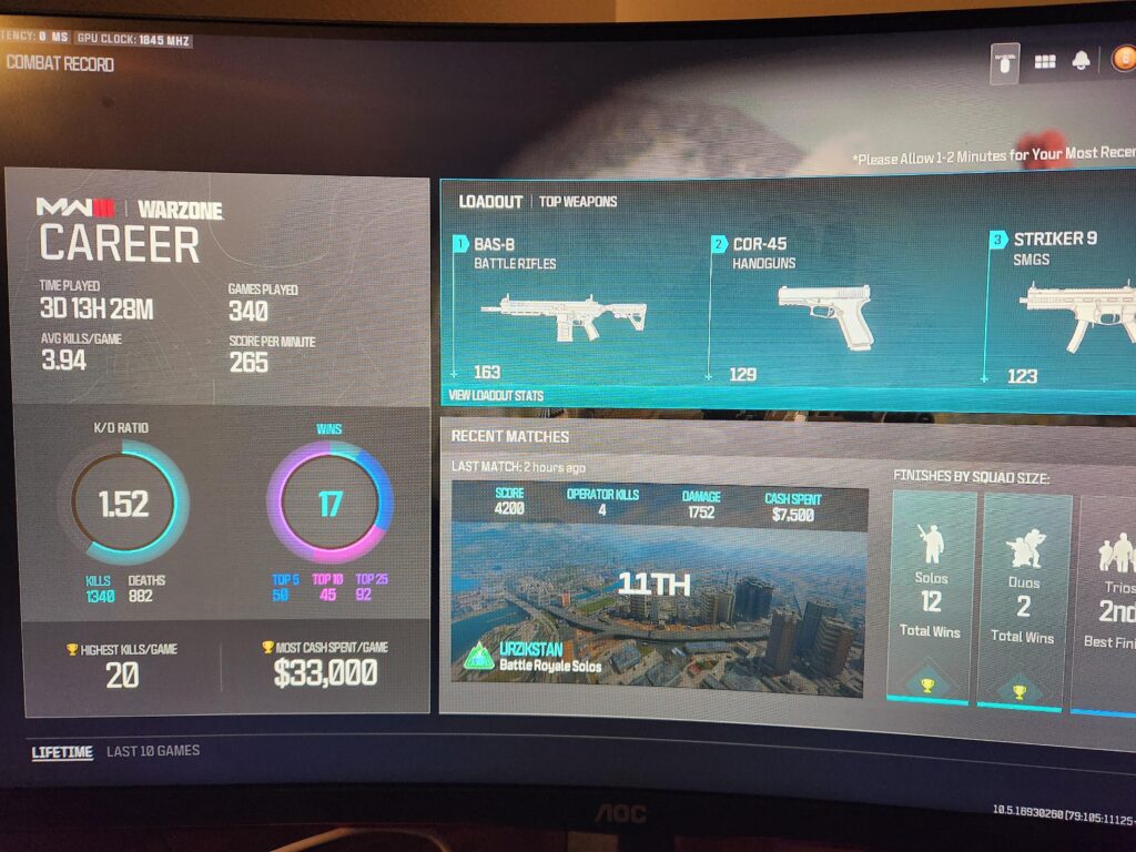 Honestly enjoying warzone
