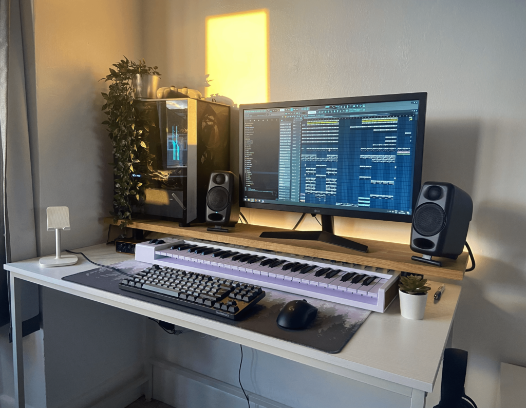 Rate my music production setup (15yo)