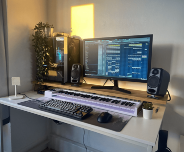 Rate my music production setup (15yo)