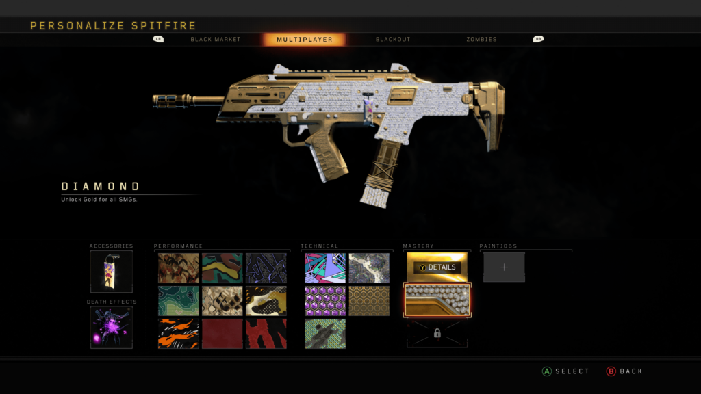 Diamond cammo unlocked today