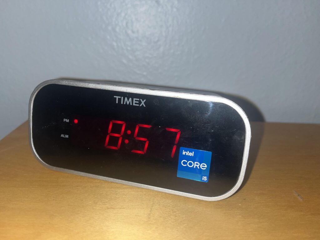 Anyone else put these stickers on things that definitely don't have an intel CPU in them?