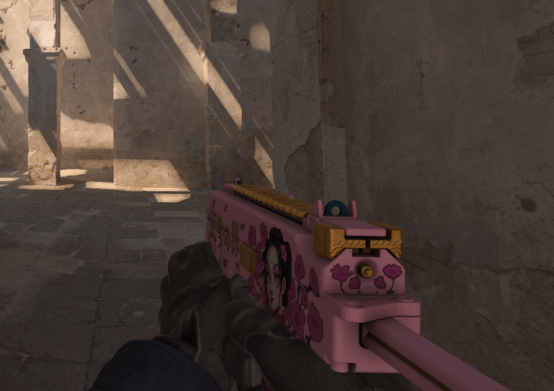 MP9 - Geisha (Pink Edition) - New skin I created for CS2 with my friend ...