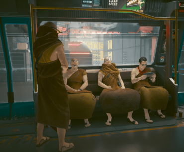 Pop Quiz, what are the Monks doing