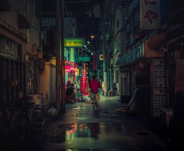 Osaka by night