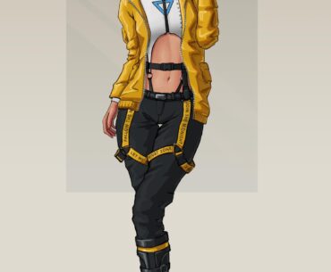 Cyberpunk/sci-fi character design