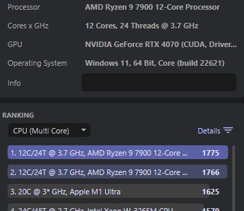 Ryzen 7000 series PBO "CPU power" limit improves with lower temperatures and lower RAM settings.