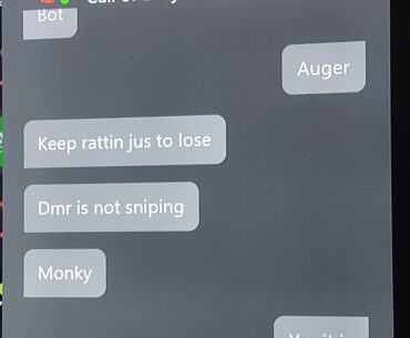 Does the Auger make people rage this much?
