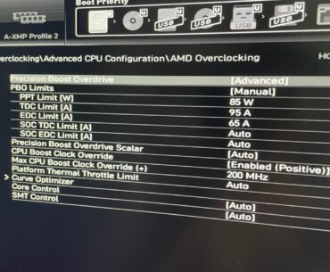 Overclocking R5 5500
