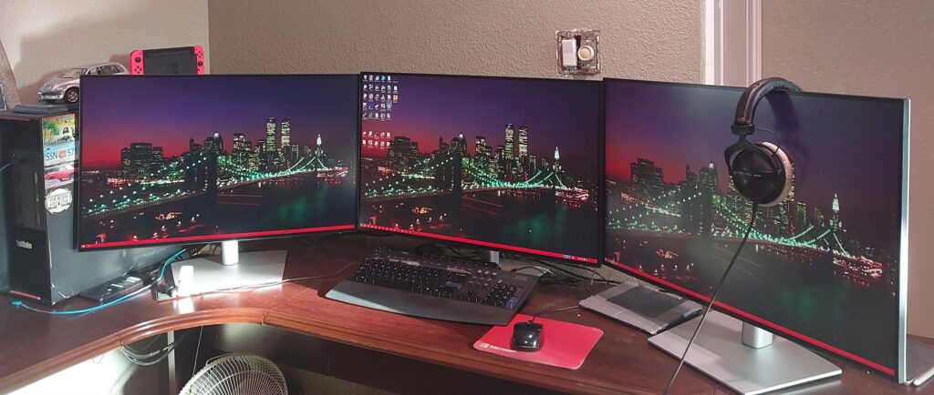 I just recently pulled the trigger on three 30 inch 2560x1600 monitors. They have finally gotten cheap enough instead of being $800 per monitor.