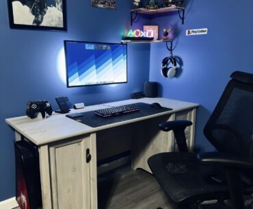 Updated my station with a wall mounted monitor