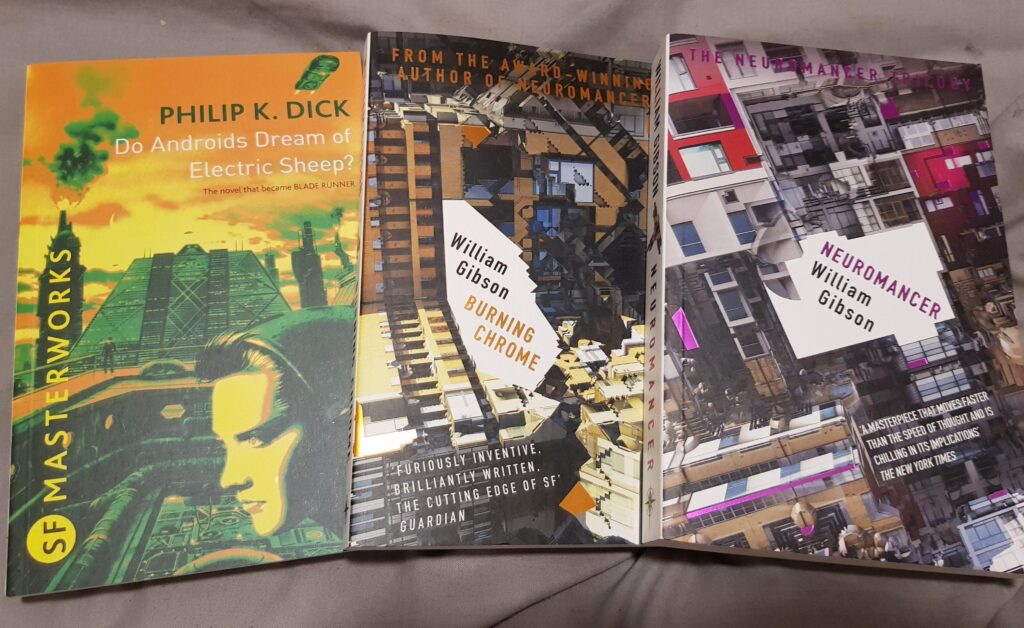 I picked up these classics yesterday and I've already put a good dent in Burning Chrome! What other quintessential Cyberpunk works should I look out for?