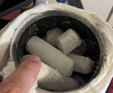 Anyone heard of touching dry ice