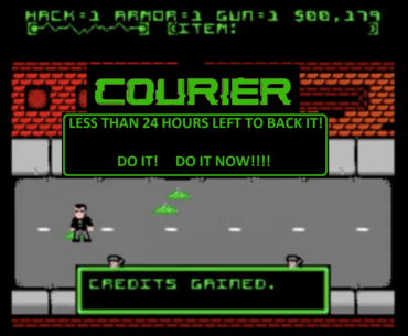 Courier: an NES cyberpunk game's Kickstarter is ending