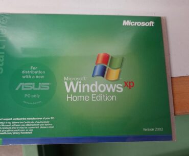 Found a sealed Windows XP license