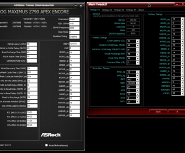 Can you advice on my current DDR5 OC tuning?