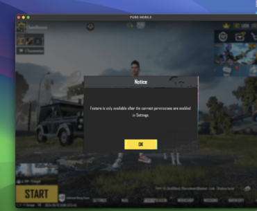 hello there, i installed pubg mobile on macbook with sideloadly. everythings ok but i cant make microphone enable. i got this error.
