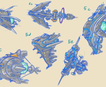 Improbability drive ship concepts, just wanted to share.