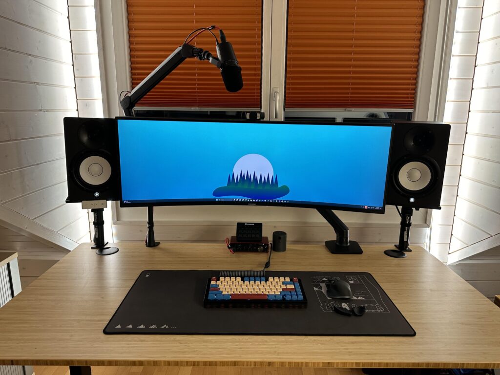Home office setup minor changes Home office setup minor changes