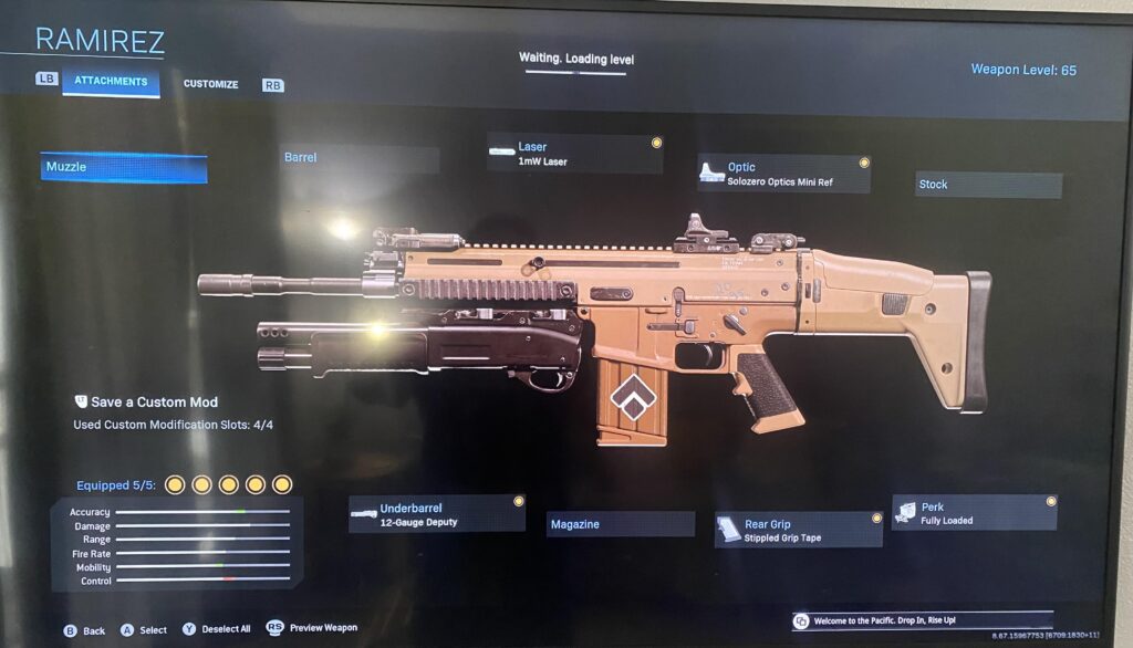 Kinda late, but I present to you, Pvt. James Ramirez’s SCAR-H