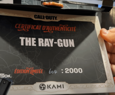 Question about the ray gun quantity from the online store