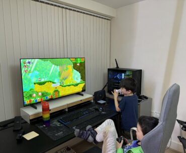 Once again lost the PC to the kids