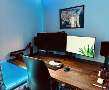 My 2024 Clutter-free WFH/Gaming Setup