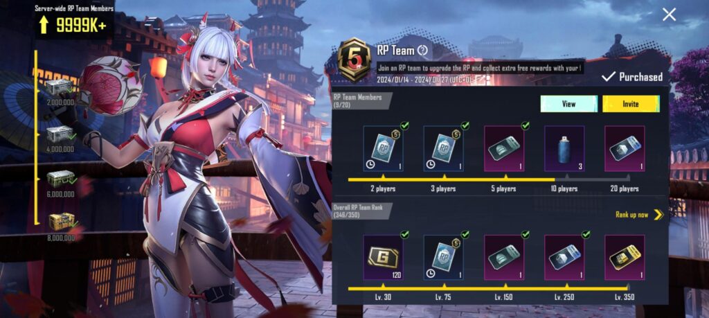 If you're looking for an RP team please add me (UID in comments)