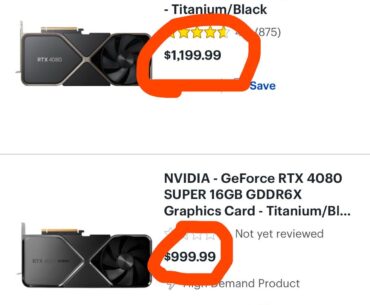 4080 super is listed to be less expensive than base 4080 on Best Buy