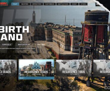 Rebirth Island in COD HQ concept art