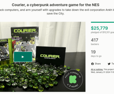 Check out this new cyberpunk game for NES!