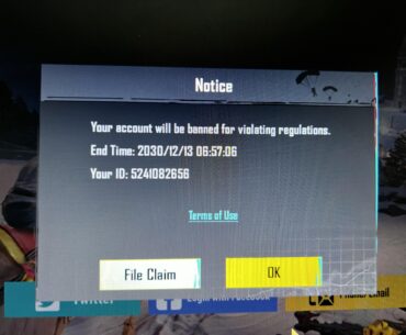 Ban for no reason