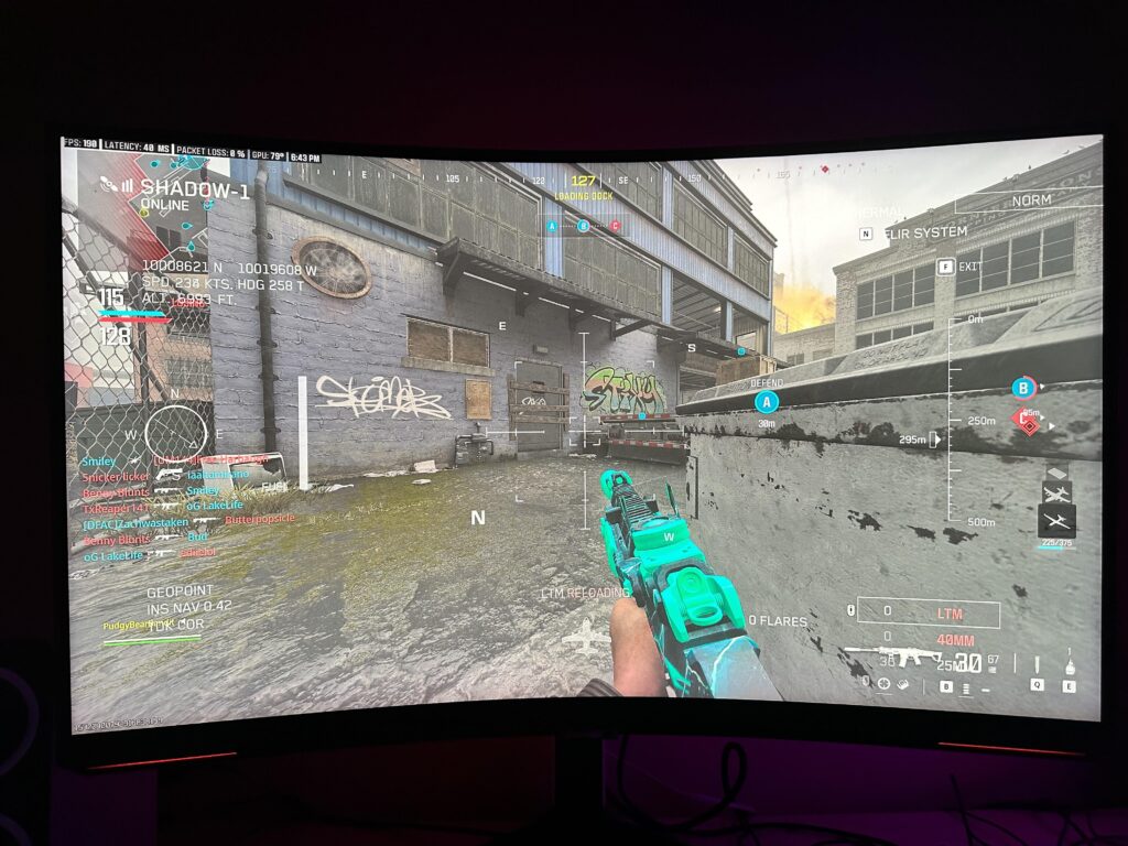 Ac 130 gunship HUD glitched? Fix?