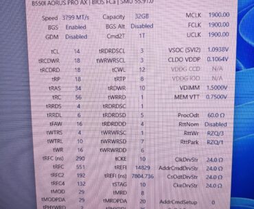 First RAM overclock (Edited)