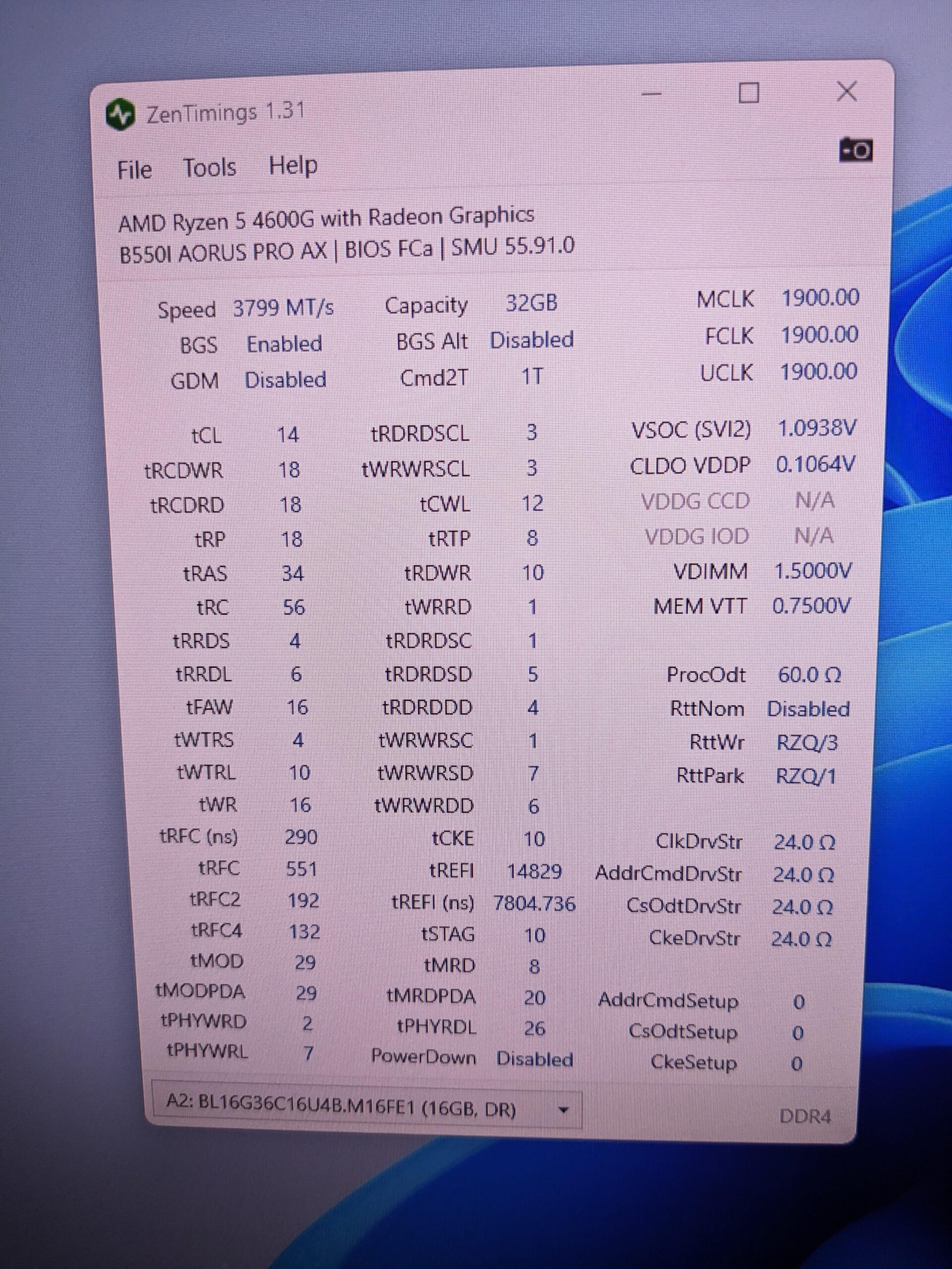 First RAM overclock (Edited) First RAM overclock (Edited)