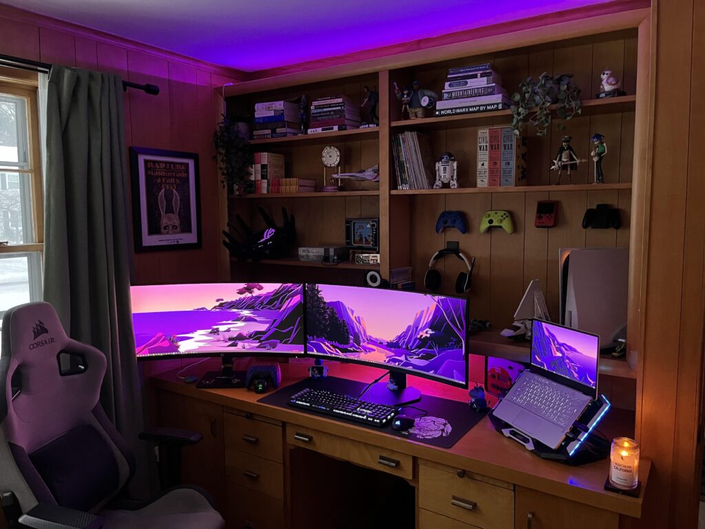 Laptop battlestation update