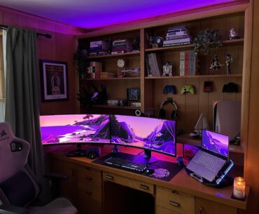 Laptop battlestation update