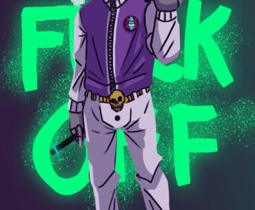 running a cyberpunk-themed d&amp;d campaign, this is my younger brother's character