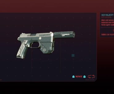 Of all of the easter eggs buried in 2077, the coolest one that I never thought I'd see is Snake's SOCOM. I'll NEVER use another side arm for the rest of the game. 🤣