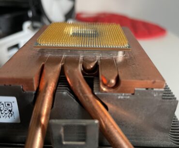 Ryzen cpu thermal paste like cement