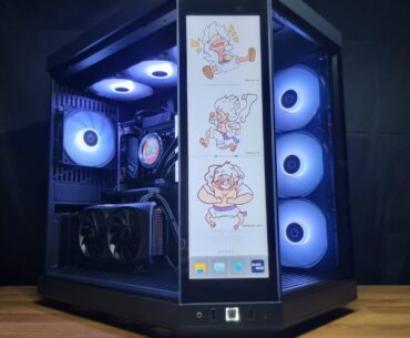 [BUILD log] hyte y70 with my favourite anime hehe supersystems singapore