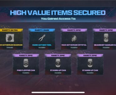 3 times I’ve exfilled with this schematic and it hasn’t registered. Is this another bug?
