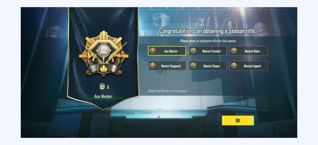 Just in time. My first Ace Master 😊 Next stop (in a couple of seasons :p)...Ace Dominator