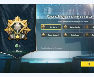 Just in time. My first Ace Master 😊 Next stop (in a couple of seasons :p)...Ace Dominator