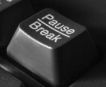 When was the last time you used the Pause key in a game?