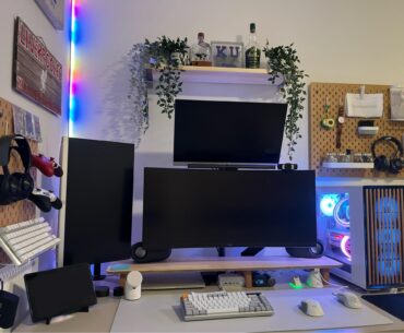 Added a PC and better storage for my updated battle-station