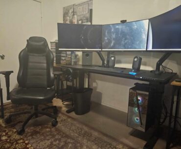 College and work Battle Station