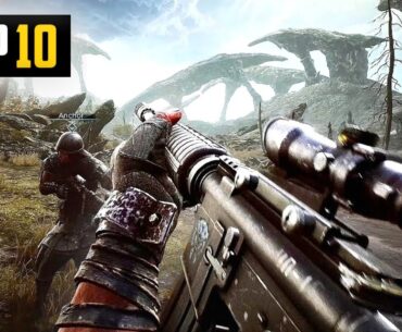 Top 10 Best FPS Shooting Games For Android 2024 - High Graphics